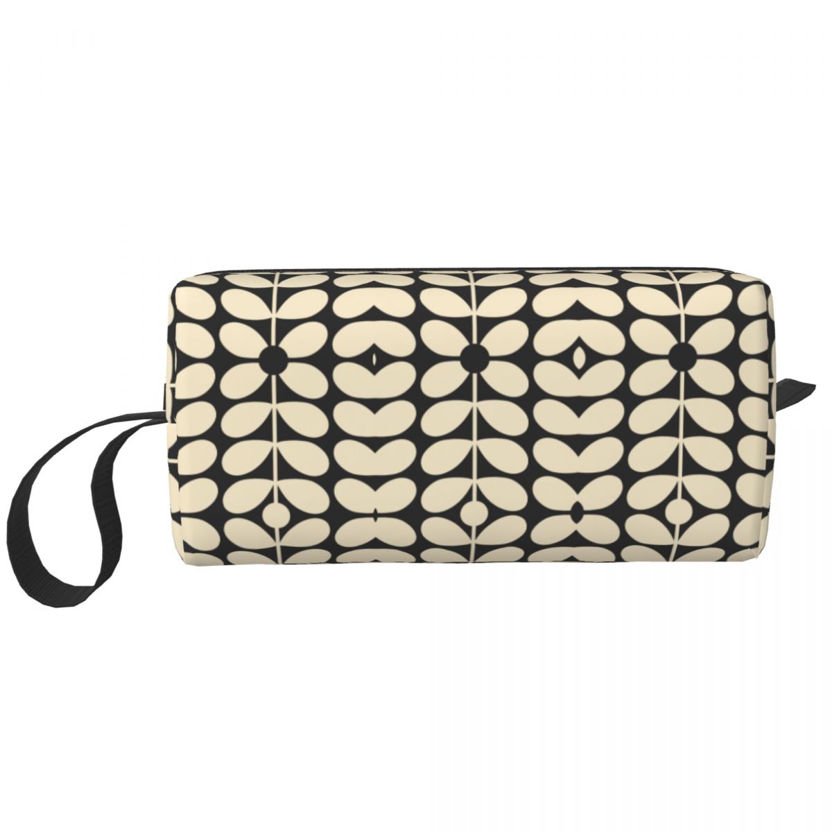 Custom Cute Home Orla Kiely Travel Toiletry Bag for Women Cosmetic Makeup Bag Beauty Storage Bags Dopp Kit Case Box