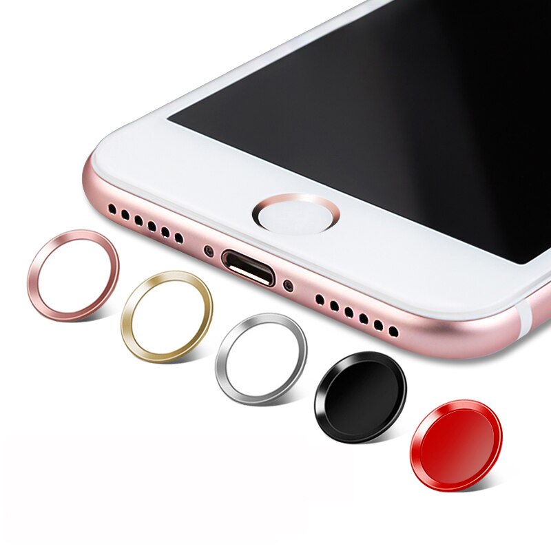Vingerafdruk touch id-folie voor iphone 8 home-knop beschermfolie stickerfolie voor iphone 8 7 plus 5s se 6s 6 ipad air pro mini