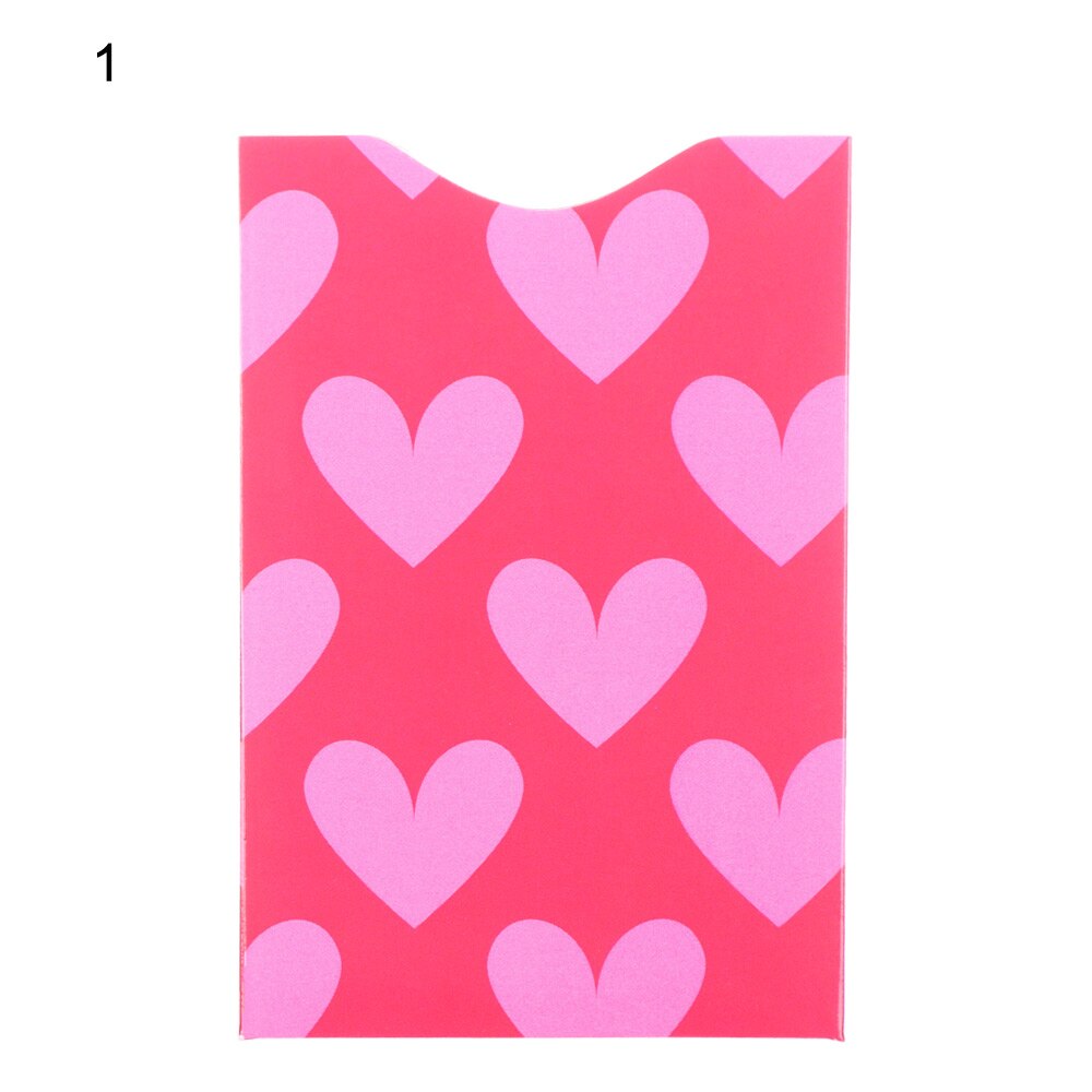 RFID Bank Card Blocking Contactless Debit Credit Protector Sleeve Wallet Holder Anti-Theft Bank Card Case: 1