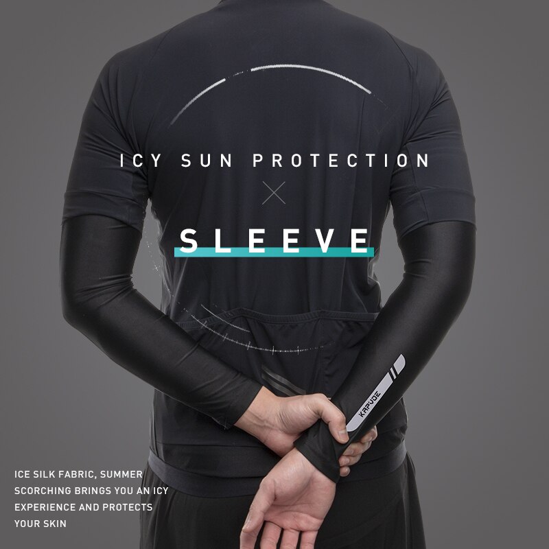 Kapvoe Cool Arm Sleeves Cover Unisex Sports Basketball Cycling Running UV Sun Protection Cuff Cover Bike Arm Warmers Sleeves