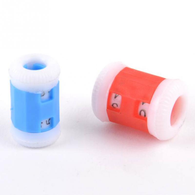 Manual Counter Length 2.2cm Diameter 1.5cm Plastic Knitting Lines Number Calculator Tool Random Color Manual Knitting Count