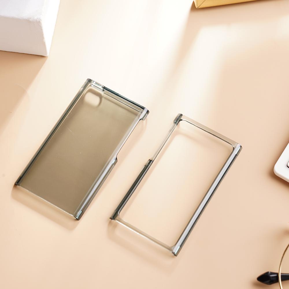 Clear Hard Front And Back Plastic Cover Case For Apple Clear Glossy TPU Gel Case For Apple IPod Nano 7th With Films