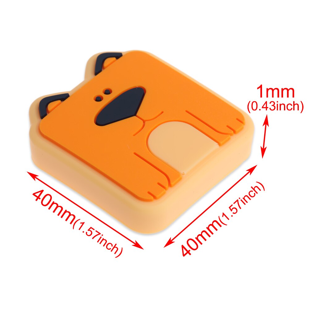 Anti-collision Stickers Pad Cartoon Wall Back Door Handle Stopper Door Lock Mute Shock Rubber Pad Child Safety Handle Bumper