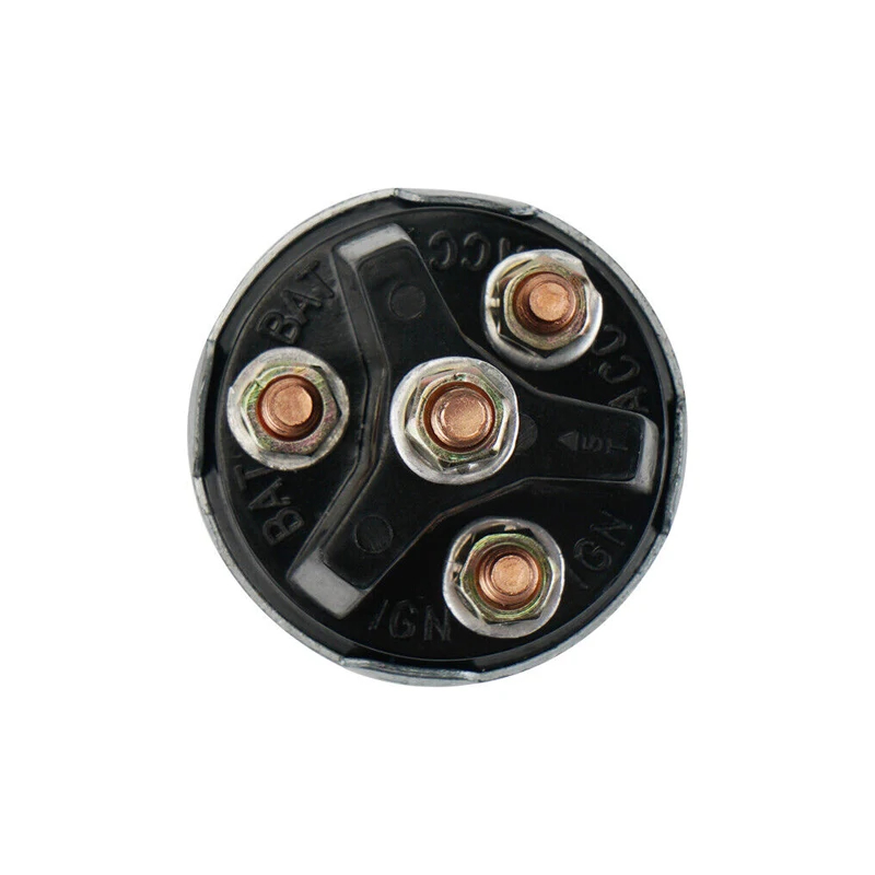 4-Positie Universele Contactsleutelschakelaar 12V Acc/Off/Ign Start Voor Tractor Heftruck Tuning Truck Auto Gereedschap