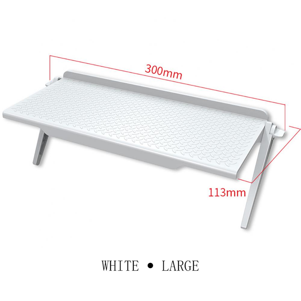 Adjustable TV Monitor Organizer Screen Top Storage Shelf Holder Bracket Stand For Media Boxes Router Game Console Home Storage: 04