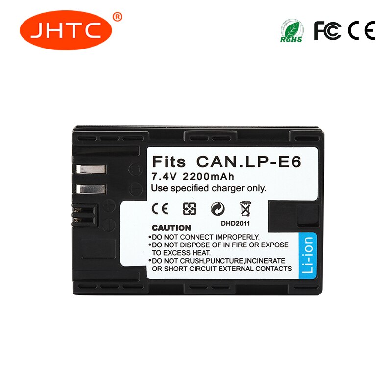 LP-E6 LP-E6N Kamera Batterie 2200mAh Für Kanon EOS 5DS 5D markieren II markieren III 6D 7D 60D 60Da 70D 80D DSLR EOS 5DSR LP E6