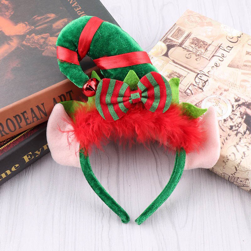 Lot 15 Bandeaux De Noël – Serre-Têtes Thèmes Renne, Sapin, Elfe – Festifs, Confortables, Pour Fêtes Et Cosplay