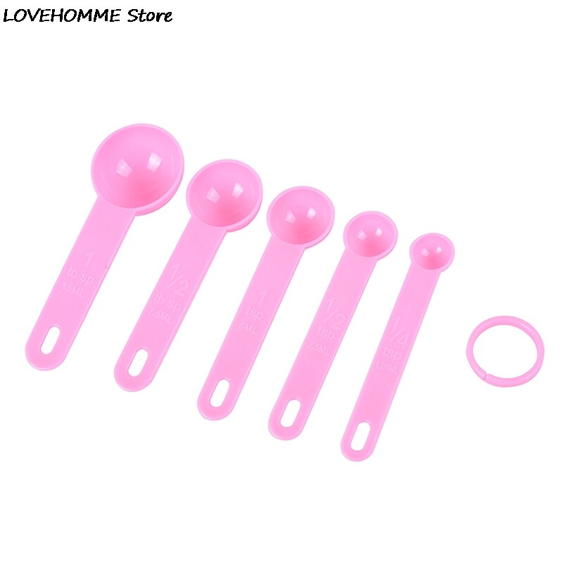 5PCS/Set Measuring Spoons Kitchen Ladle Baking Cooking Coffee Tools Kitchen Tool