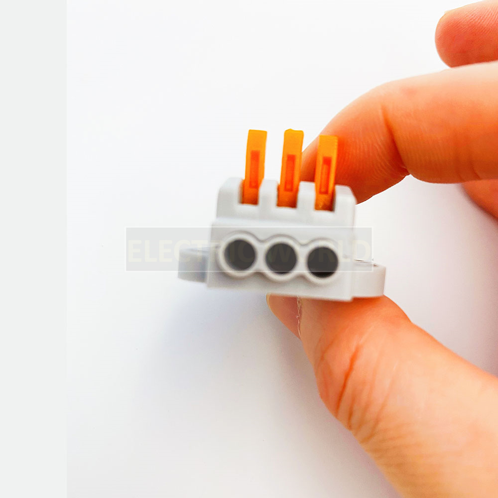 Wire Connectors 2-12 pin screw fixing push-in Quick Docking Cable Universal compact Electrical Wiring Terminal Block Connector