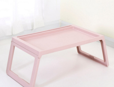Einfache Faltbare Multifunktions Sofa Bett Laptop Tisch essen Studium Auf Sofa Bett Tragbare Anti-Schleudern Tisch Büro Möbel LF714: Rosa