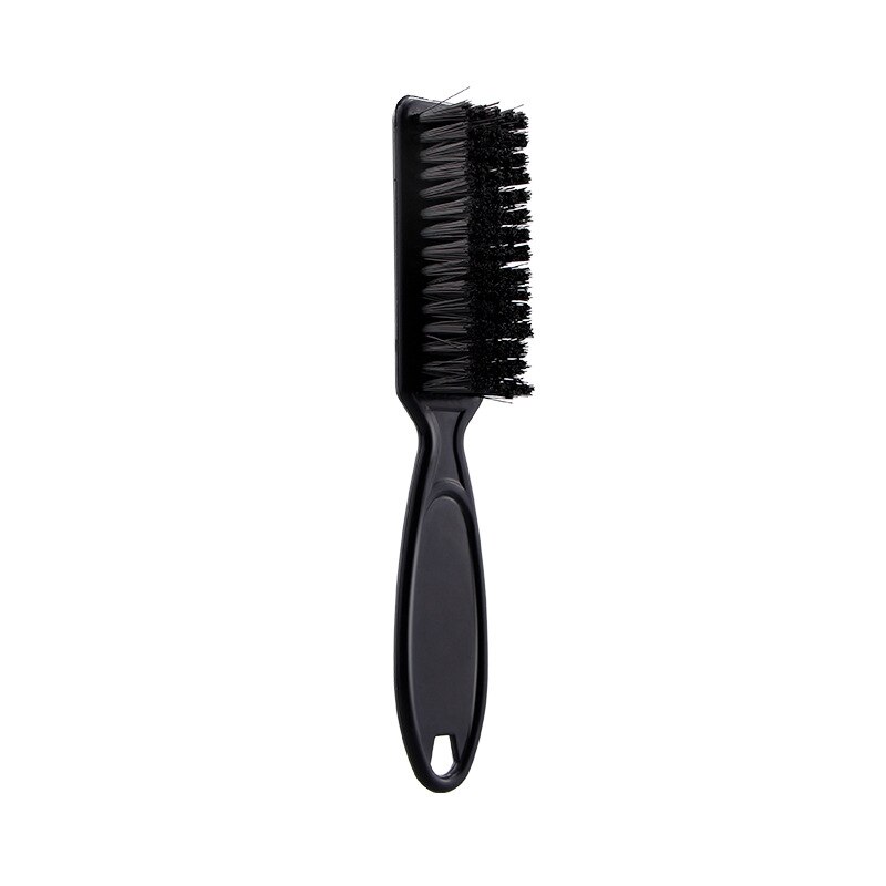 Plastikhåndtag frisør blødt hår rengøringsbørste frisør hals duster knækket hår fjern kam hår styling værktøj kam: -en