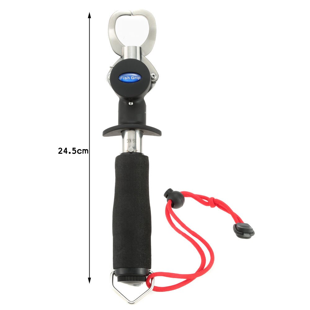 15kg/33LB Weight Portable Fishing Grip Stainless Steel Handle Grab Carp Fish Lip Gripper Fishing Tackle Tool Alicate De Pesca