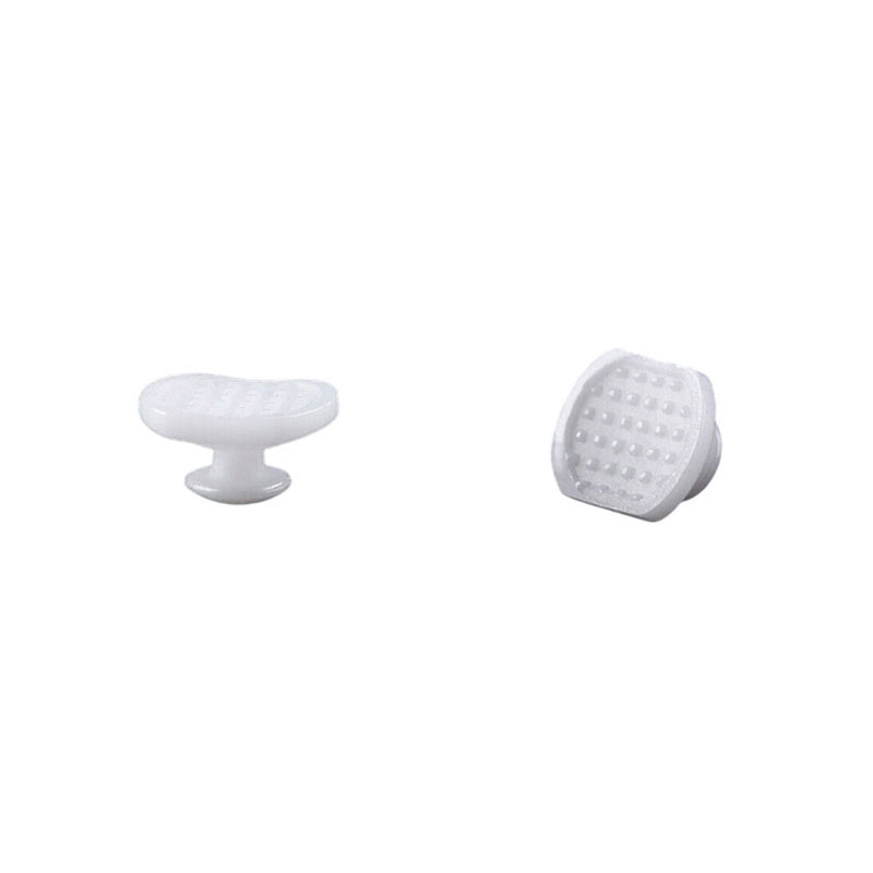 Dentst 50 pièces orthodontie dentaire liaison directe oeillet céramique bouton lingual langue dompteur morsure ouvre-crochet de Traction crochet à sertir: #2