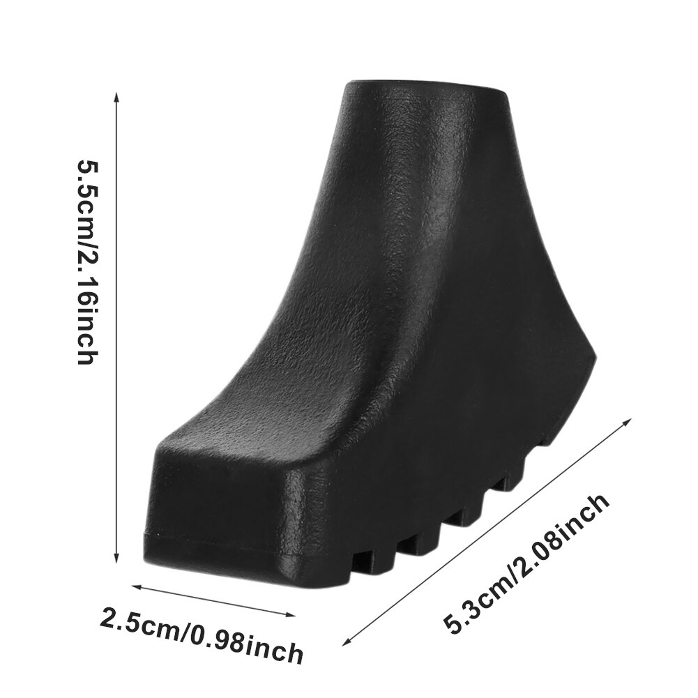 Nordic Walking Pole Trekking Pole Tip Protectors 1 0pieces / 5 pair Rubber Pads Buffer Replacement Tips End for Hiking Stick
