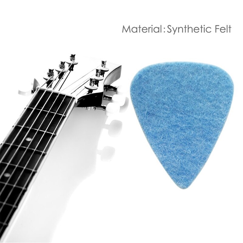 Ukelele plectrums vilten plectrums voor ukelele en gitaar ,8 stuks gitaarplectrums, multicolor
