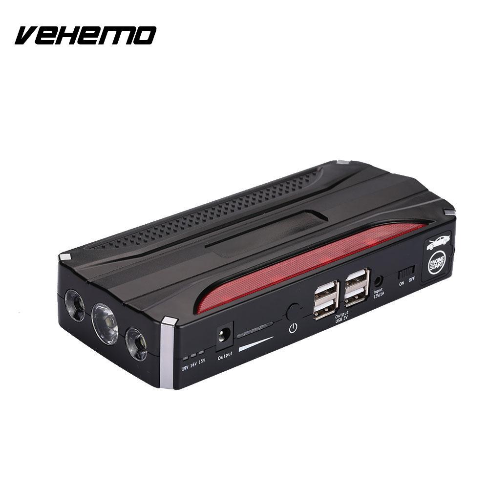 Vehemo 4USB Auto Jump Starter Kit Battery Charger Jump Starter Kit DIY Auto Power Kit DIY zonder batterij