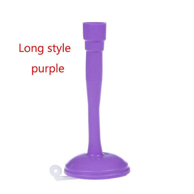 Water Saving Kitchen Faucet Sprayers Adjustable Tap Filter Nozzle Swivel Spout Faucet Kitchen Bathroom Accessories: long purple