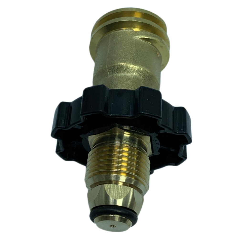 Propane Tank Adapter Converts Old Propane Tank to Propane Tank Connection POL to QCC for BBQ Gas Grill, Heater