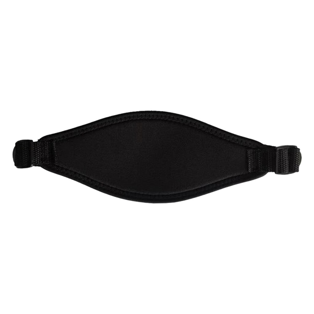 Nylon justerbar dykkermaske strop cover komfort hårbeskytter gear vandsport gear tilbehør