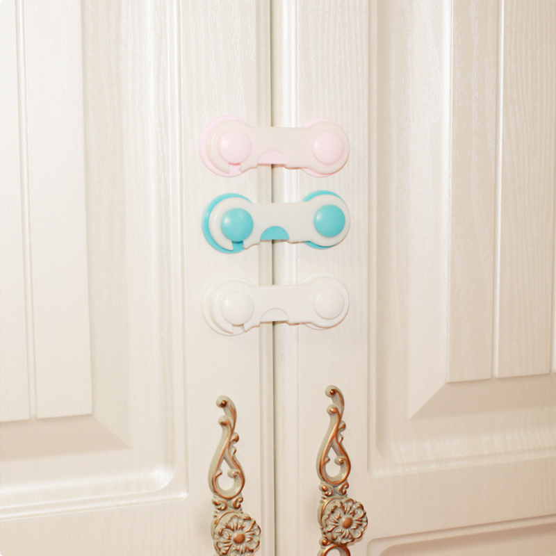 4 Stks/partij Multifunctionele Kind Baby Veiligheid Lock Kast Kastdeur Lade Veiligheid Sloten Kinderen Veiligheid Protector