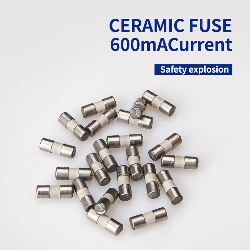 Ceramic Fuse For Multimeter Instrument 600mA 10A Ceramic British Plug Fuse