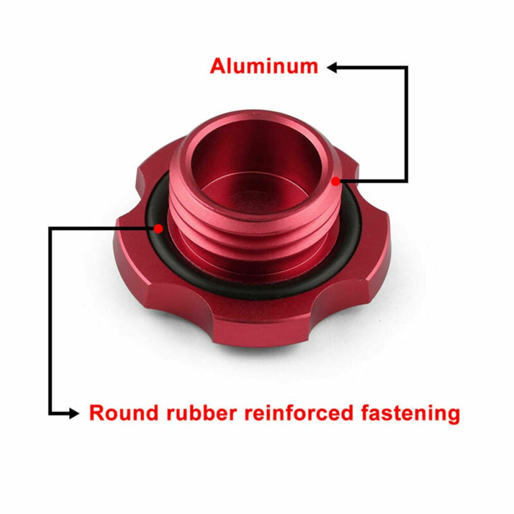 Sturdy Fuel Tank Cover Protector Aluminum Engine Filler For Subaru WRX STi