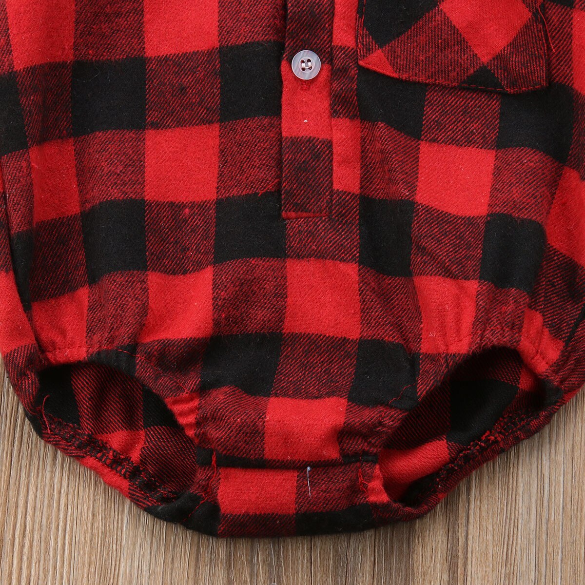 Neue Weihnachten Kleidung Kleinkind Baby Mädchen Jungen Karosserie Langarm Einreiher Plaid Zurück Hirsche Elch Overall 0-24M