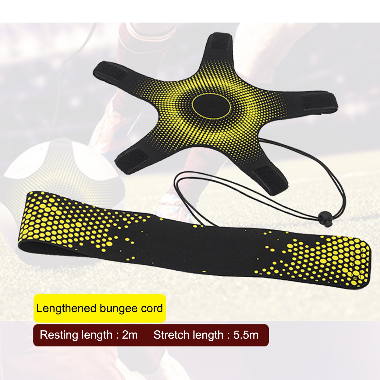 Football Training Belt Kick Practice Aid Sports Assistance Adjustable Sport Equipment Soccer Ball