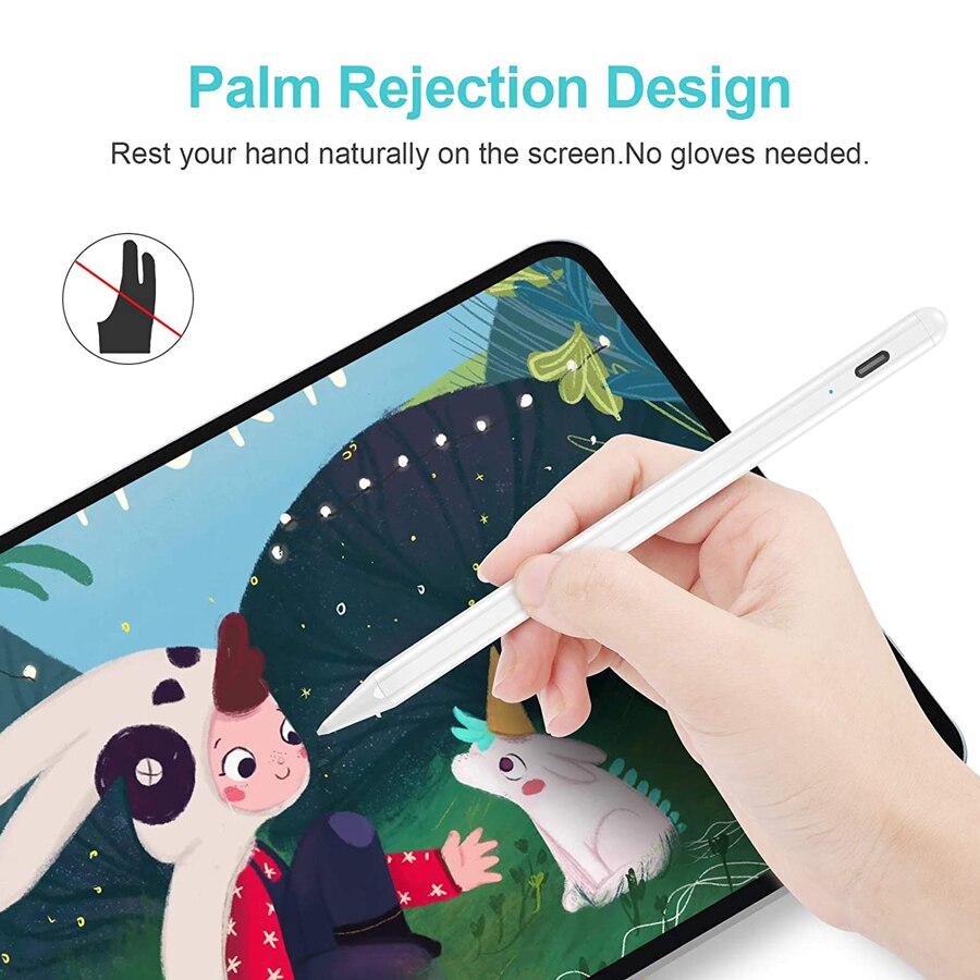 For Apple IPad Pencil For Stylus Pen IPad Pro 11 12.9 6th 10.2 7th 8th Generation Mini 5 Air 3 4 Palm Rejection