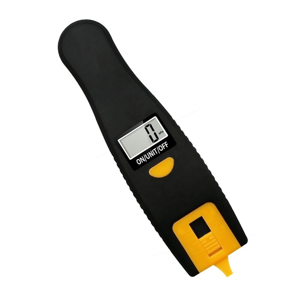 2-in-1 Digital Tire Pressure Gauge Car Tread Depth Gauge Tire Pressure Monitoring Tool LCD Display 100 PSI Backlight