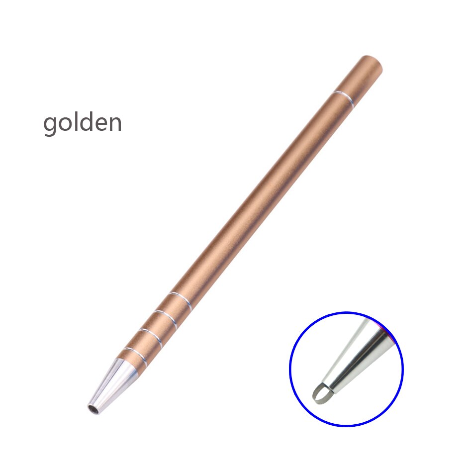 Stylo magique pour graver les cheveux, stylo rasoir, multicolore en acier inoxydable 10 lames, visage en acier au carbone
