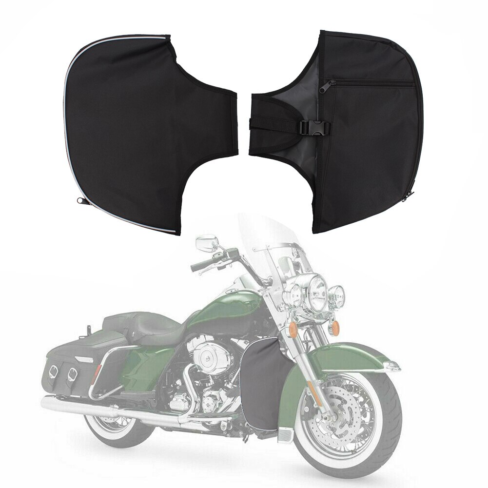 Zachte Verlaagt Chaps Engine Guard Cover Been Warmer Fit Voor 1980 Harley Touring En Trike Modellen Road King street Glide