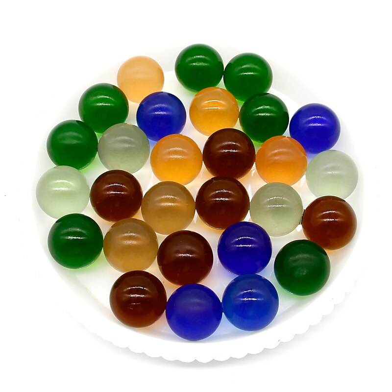 10 stk 22mm glaskugler flere farver glas konsol spil flippermaskine knicker glaskugler dekoration farve nuggets legetøj
