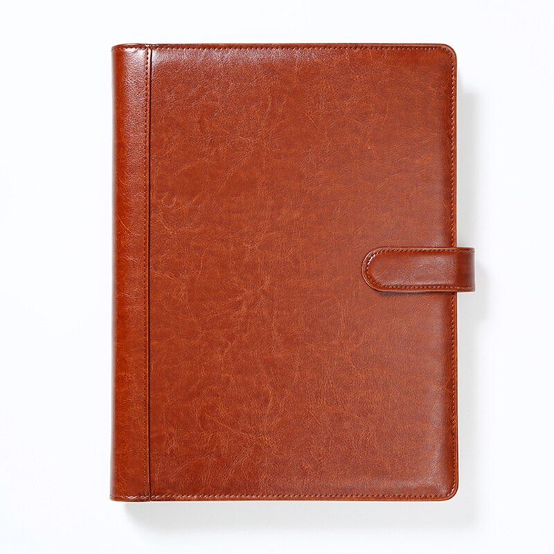 Document Organizer Folder A4 Spiral Notebook With Calculator 4 Ring Binder Manager Briefcase Office Portfolio Bag Hand Clip File