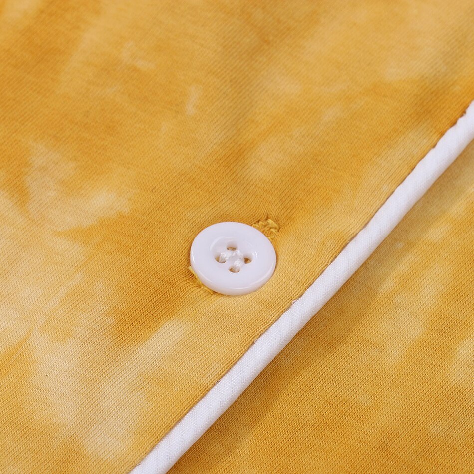 Muababy Quarantine Stay at Home Pajama for Kids Soft Sleeping Clothing Set Boys and Girls Nightgown Shirt+Pants