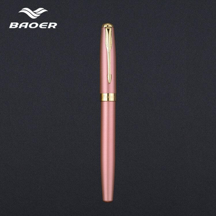 Baoer 388 Vulpen Pluma Fuente Stylo Pluim Vulpennen Selling Authentieke Penna Stilografic Relatiegeschenk Pen: 388meiguijingangbi