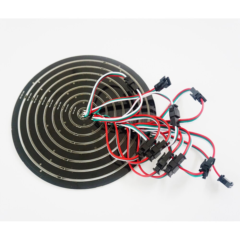 WS2812B Ring 241 Pixels WS2812 SK6812 5050 Rgb Led Ring 5050 Ingebouwde Rgb Adresseerbare DC5V