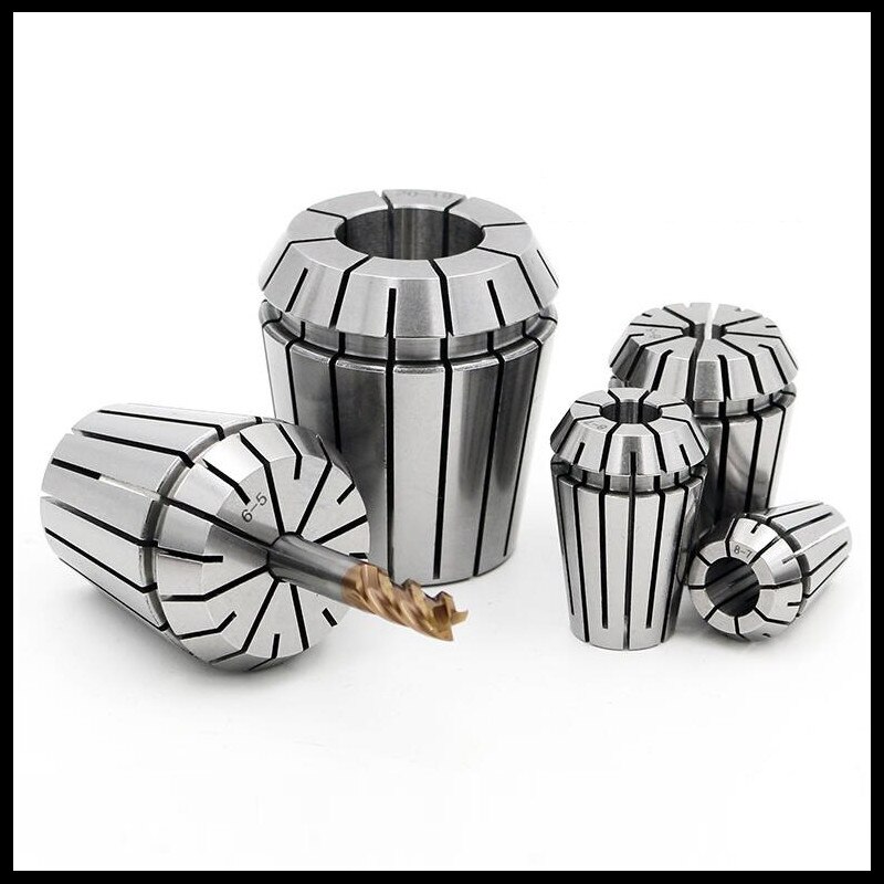 ER8 1mm---6mm,1/8mm ER Precision Spring Collet Chuck For CNC Milling Tool Holder Engraving Machine Spindle Motor