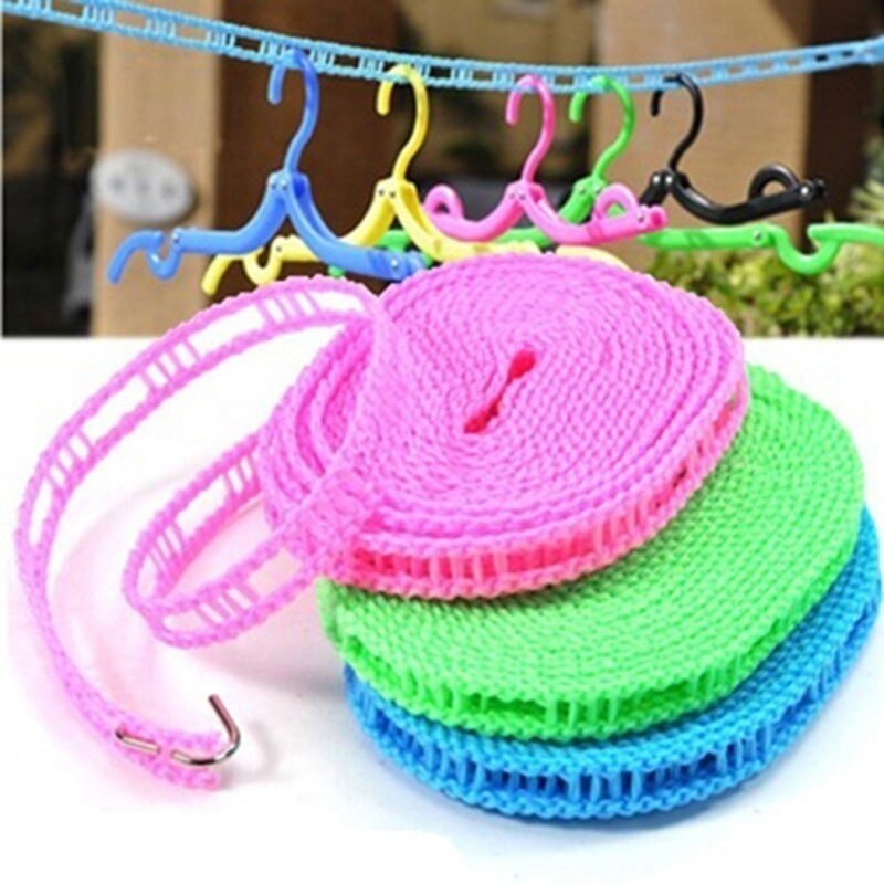 3m Clotheslines Outdoor Travel Business Clothesline Laundry Non-slip Washing Clothes Line Rope