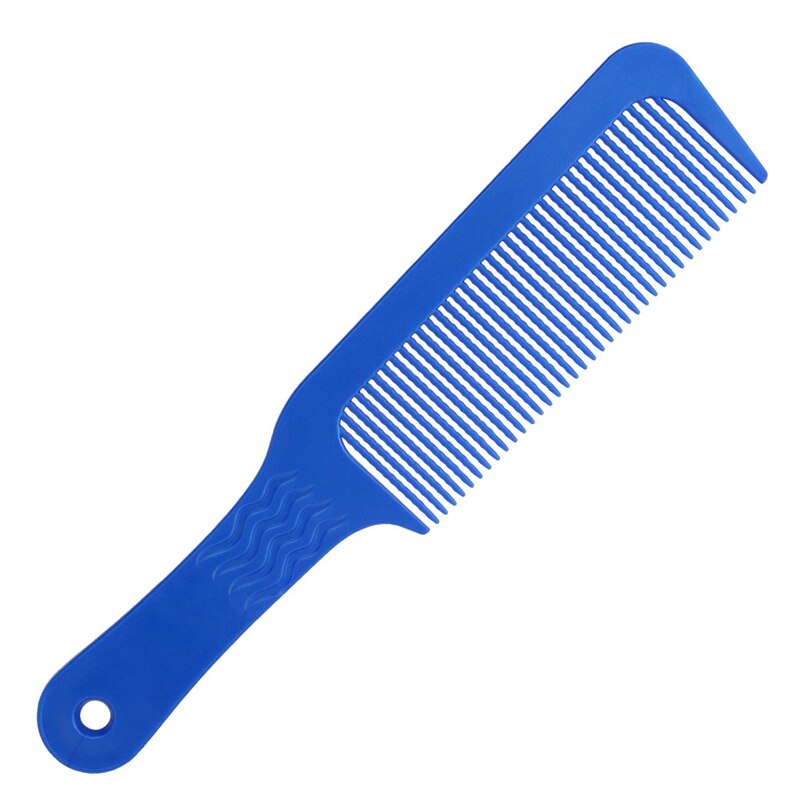 Carbon Antistatic Hairdressing Clipper Comb Anti Slide for: Blue