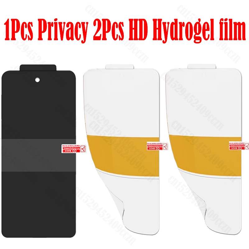 Privacy Anti Spy Hydrogel Protective Film For Nothing Phone 3a Pro 2 2a Plus HD Hydrogel Film Screen Protector For CMF Phone 1: CRIMSON / Bundle 21