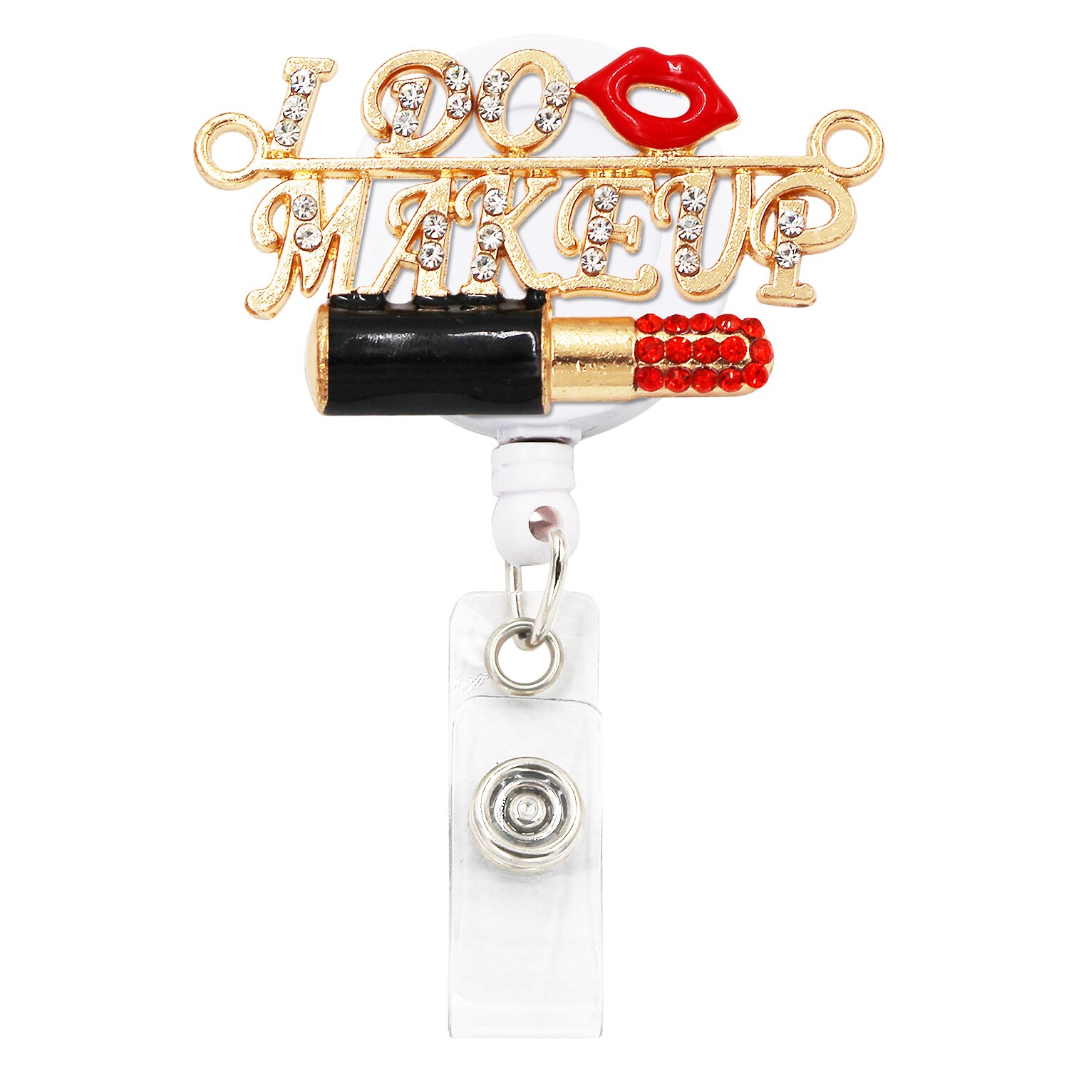 Idclip Porta distintivo A Scomparsa con Morsetti A Coccodrillo clip di Cavo Retrattile ID distintivo Volpe Del Cuore Della Farfalla di Stile Animale: 5