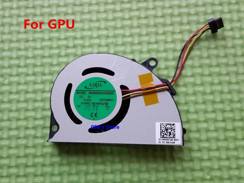 Laptop CPU GPU VGA Cooler Fan For Acer Aspire R7 R7-571 R7-571G R7-572 R7-572G DC28000D4S0 MF60070V1-C160-S9A 2.25W: Gold