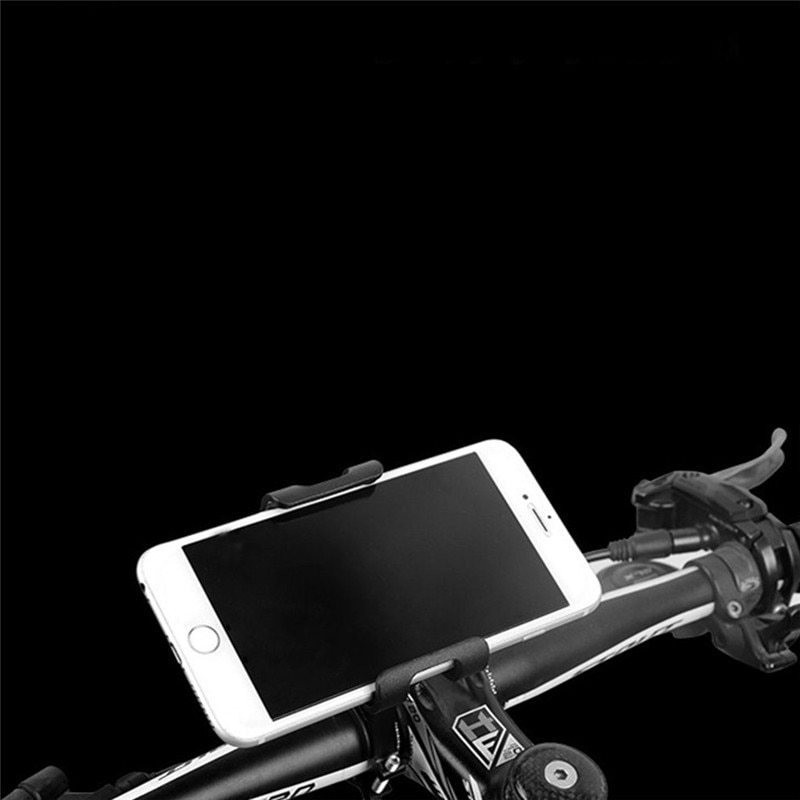 Soporte de teléfono móvil para bicicleta, sostenedor de Metal giratorio de 360 grados para Manillar de bicicleta de montaña y navegación