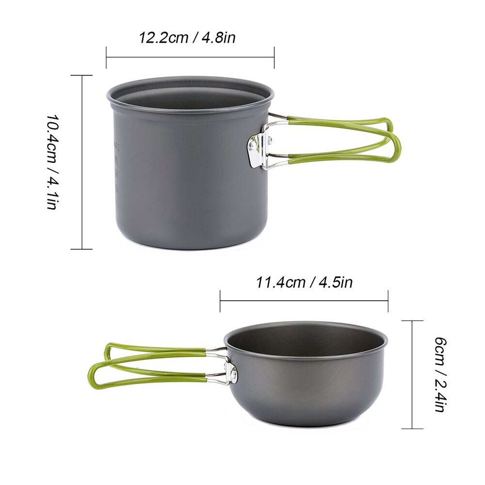 RASCOV Lot de 3 bols de caping pliables en silicone de qualité alientaire avec couvercle et