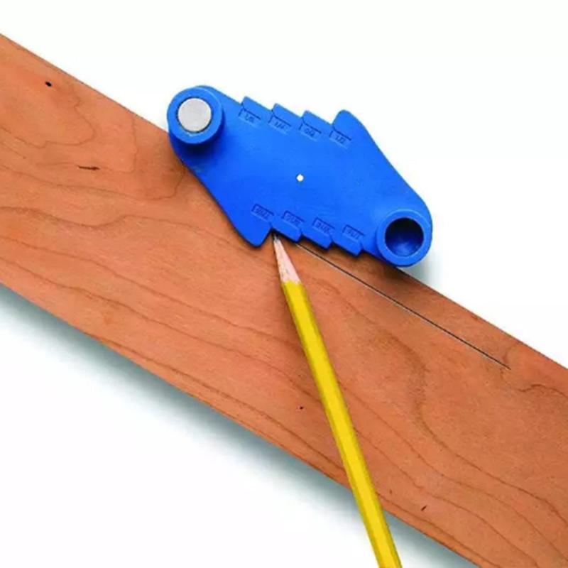 Bois Center Finder Ligne Scriber Center Ligne Décalée Trusquin En Plastique Center Traçage Jauge Outil de Marquage