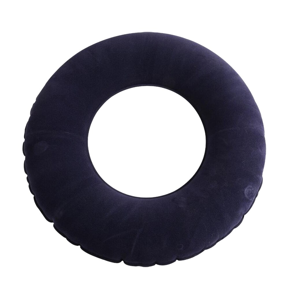 16 Inch Inflatable Donut Seat Cushion Hypoallergenic Hemorrhoid Pillow Bedsore Back Tailbone Relief Pillow for Home Salon Use