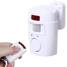 Draadloze Motion Sensing Alarm Batterij Aangedreven Beveiliging Voor Tuin Werpt Garage En Caravans Met Afstandsbediening