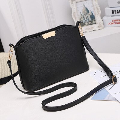 Beibaobao Schouder Crossbody Tassen Mode Handtassen Dames Party Bag Candy Kleur Vrouwen: black