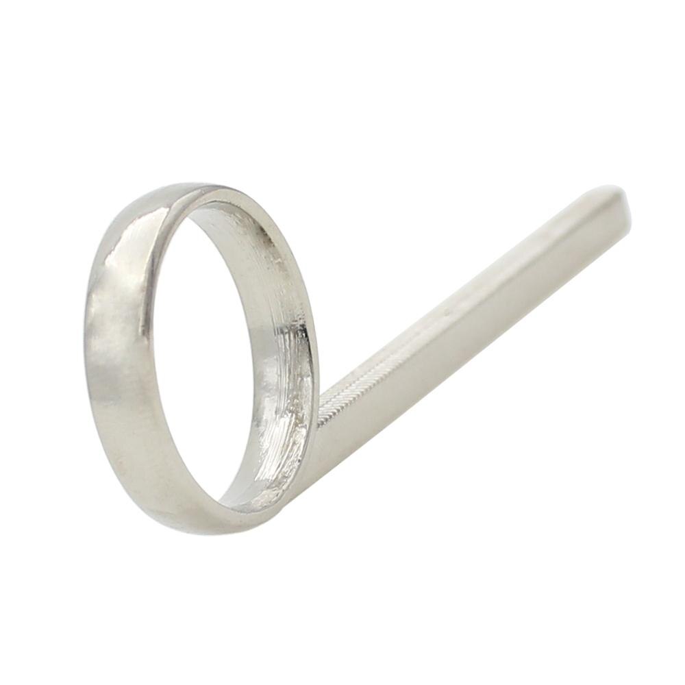 Trompette plaquée Nickel de 86mm, 3e anneau coulissant, pièces et accessoires pour trompette